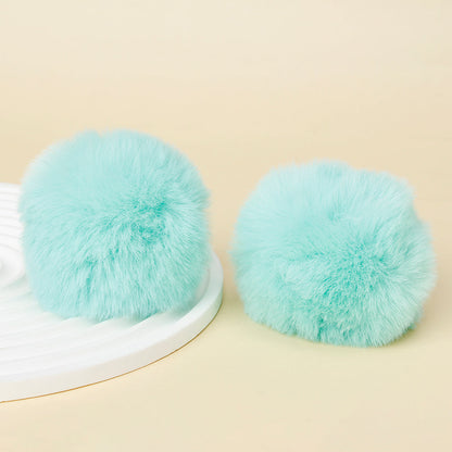 Fashion Multicolored Faux Rabbit Fur Plush Balls