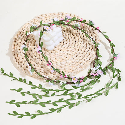 Bohemian Flower Crown Headband