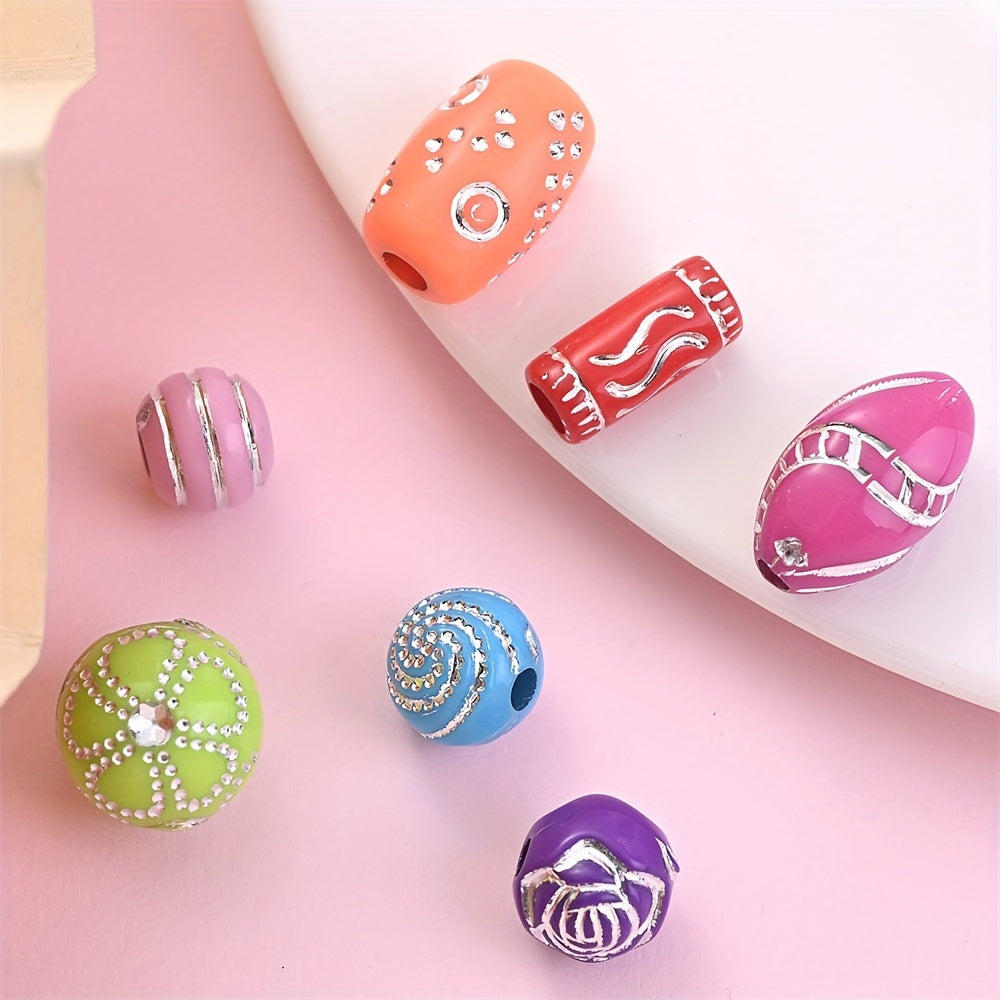 Irregular Shape Acrylic Beads