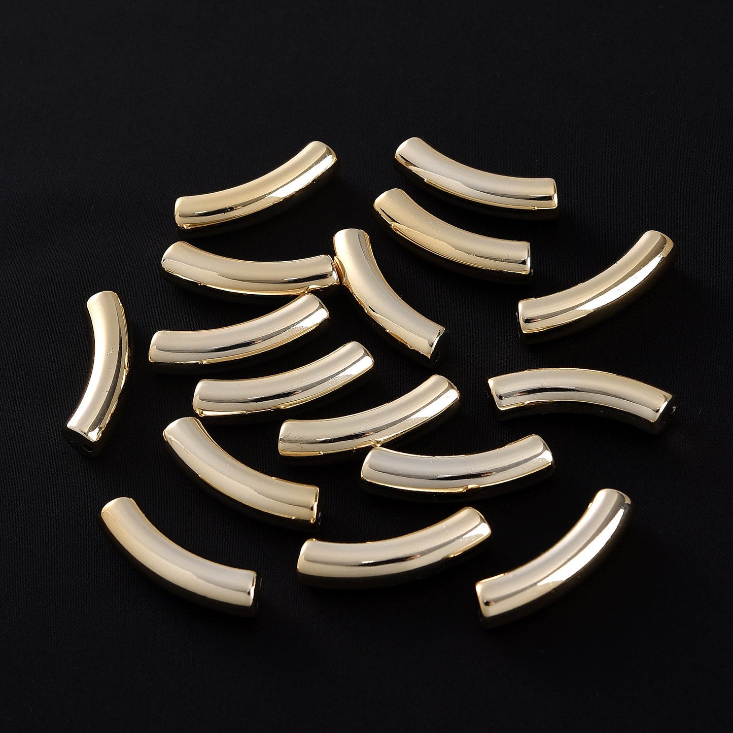 Acrylic Elbow Beads