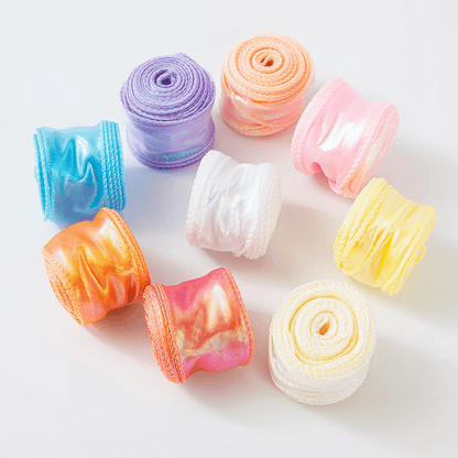 10-Yard 4 cm Iridescent Fishtail Organza Ribbon