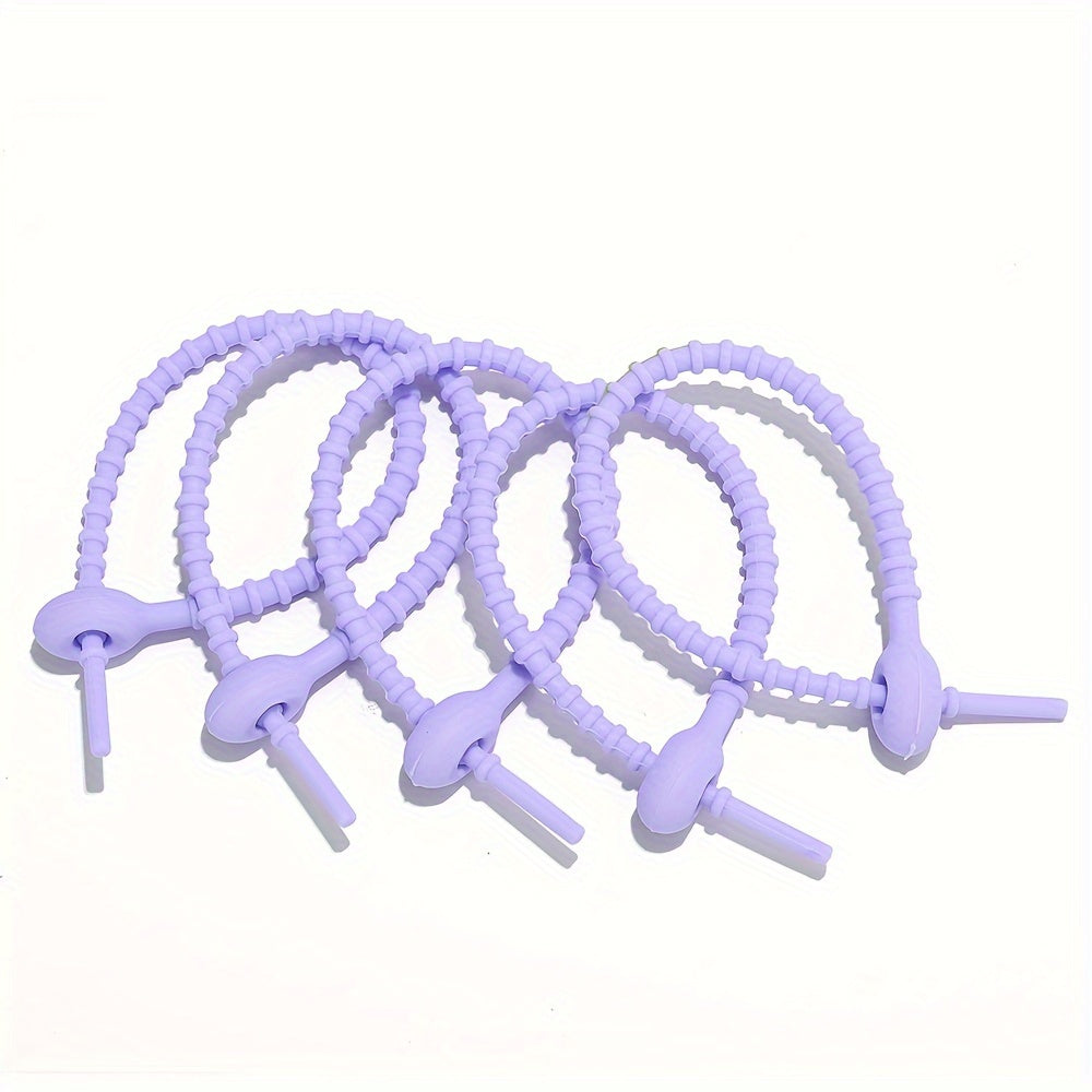Oval Silicone Cable Ties