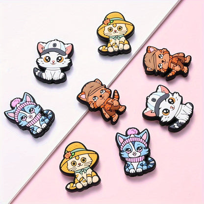 Cat Silicone Beads Set