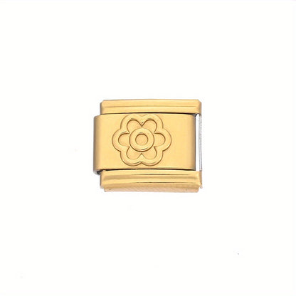 Flower Alloy Bracelet Module