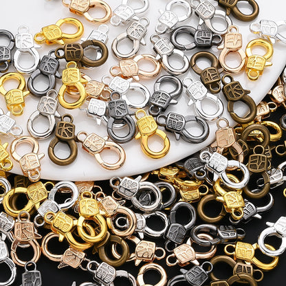 Mixed Color Metal Lobster Clasps