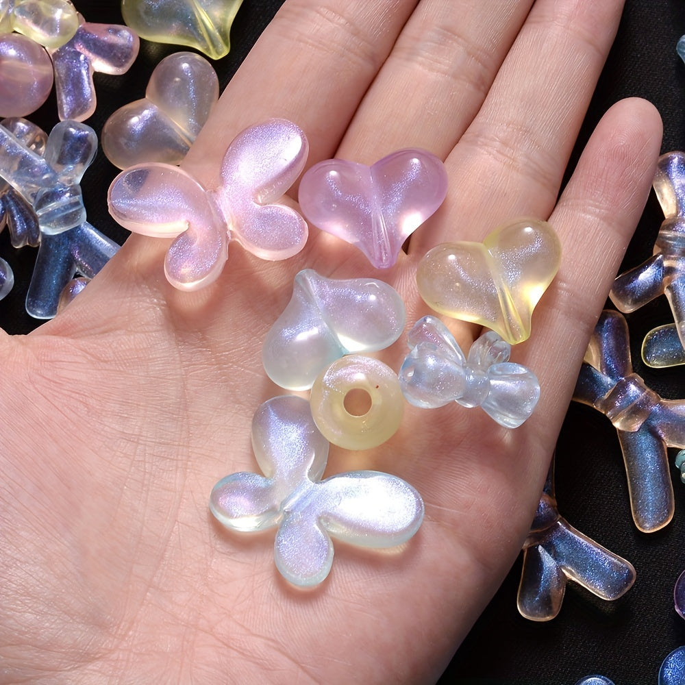 Butterfly Shape Acrylic Spacer Beads