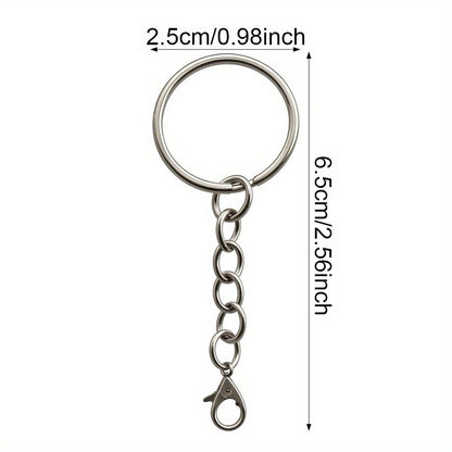 Screw Eye Pin Key Rings