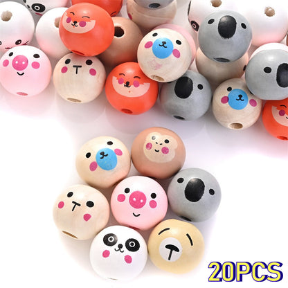 Animal Series Wooden Beads