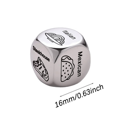 Stainless Steel Decision Dice Set