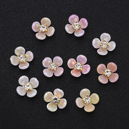 Gradient Flower Acrylic Beads