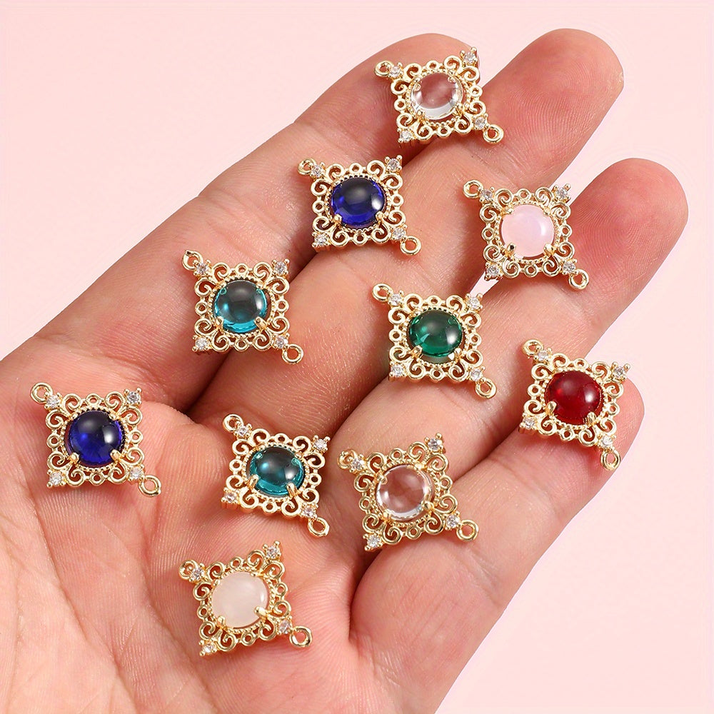 Round Glass Pendants
