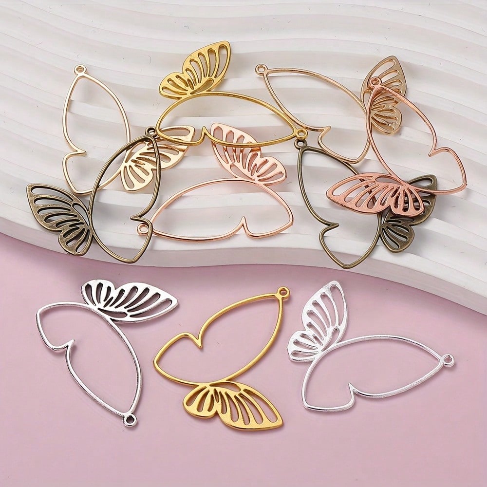 Butterfly Alloy Pendants