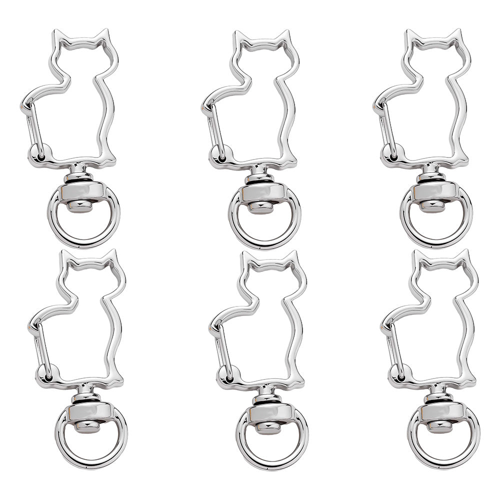 Golden & Silver Keychain Clasp Set
