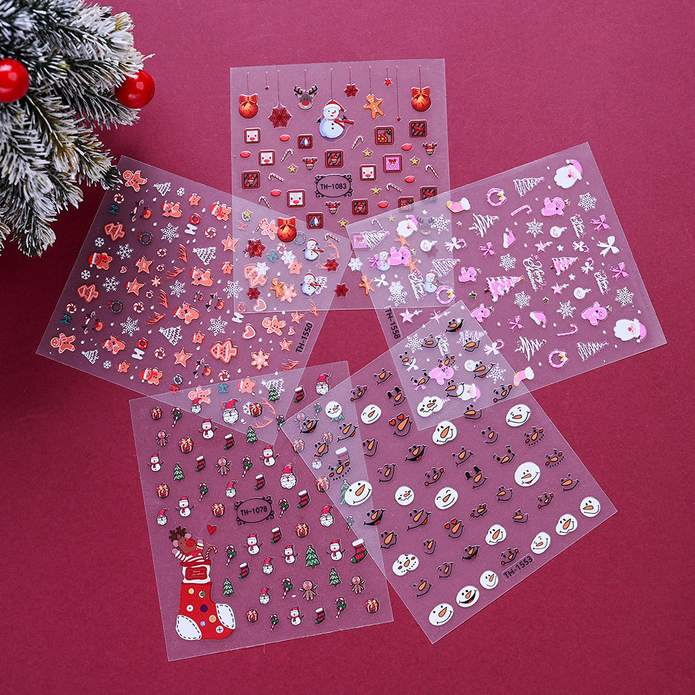 Christmas Nail Art Stickers