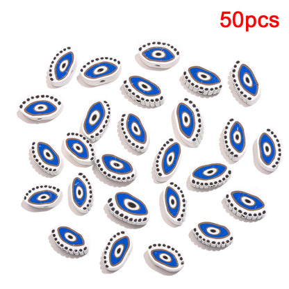 Evil Eye Polymer Clay Beads