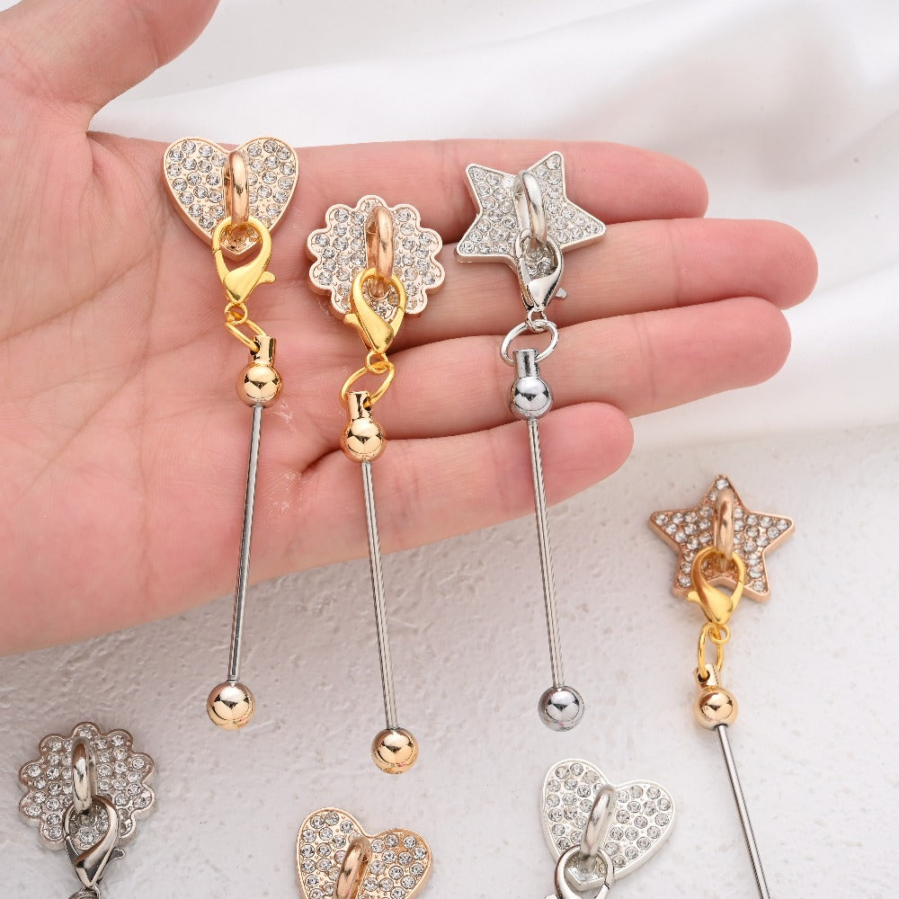 Micro Pave Rhinestone Charms Kit