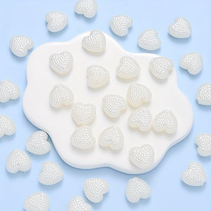 White Acrylic Love Beads
