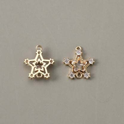 Glass Star Pendants
