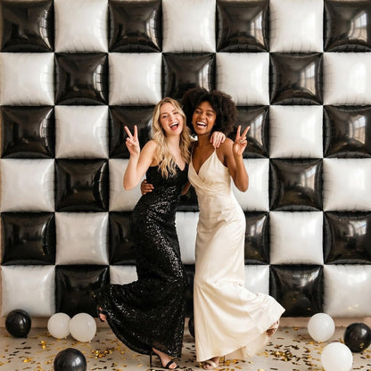Double Side Square Foil Balloon Set