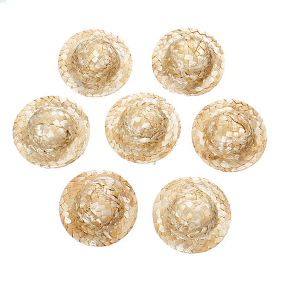 Mini Woven Straw Hats