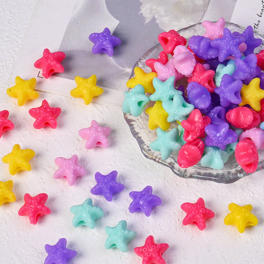 Silicone Pentagram Beads