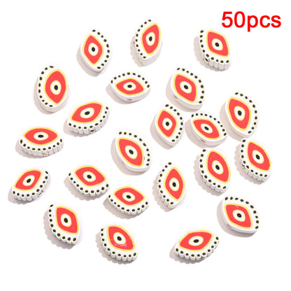 Evil Eye Polymer Clay Beads