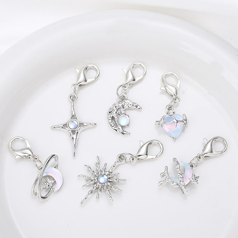 Moon Star Heart Alloy Charms