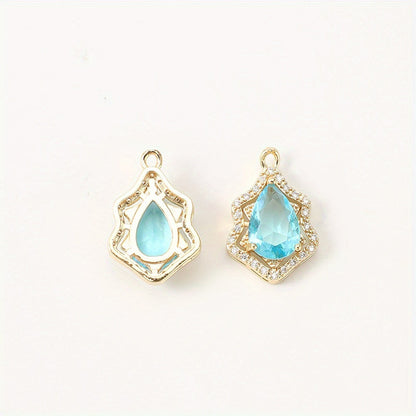 Glass Waterdrop Pendants