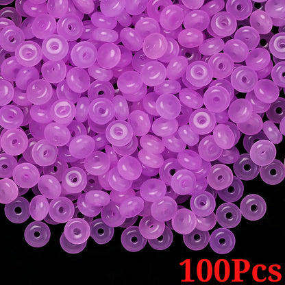Flat Round Glass Beads