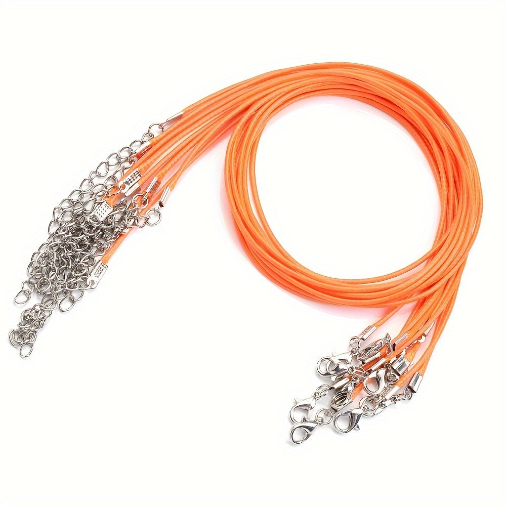 Waxed Leather Necklace Cord