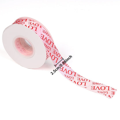 Love Heart Grosgrain Ribbon
