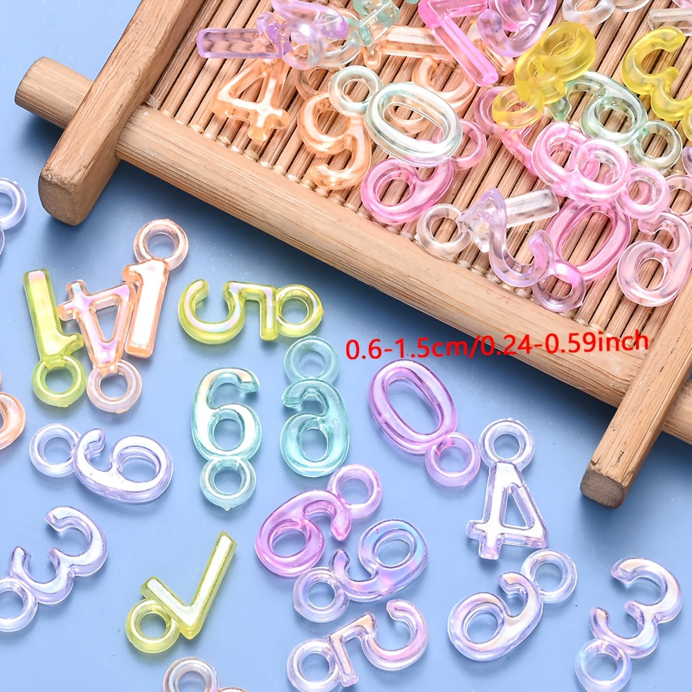 Colorful Acrylic Digital Pendants