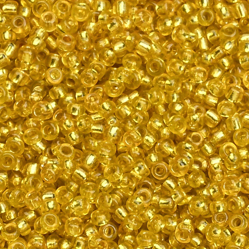 Silver Filled Glass Seed Beads