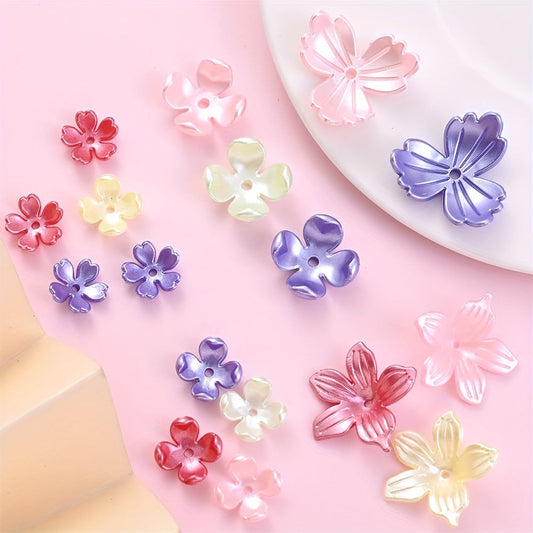 Flower Acrylic Beads