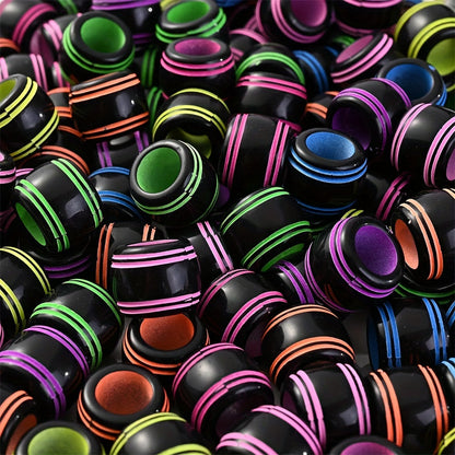 Mixed Color Irregular Acrylic Beads