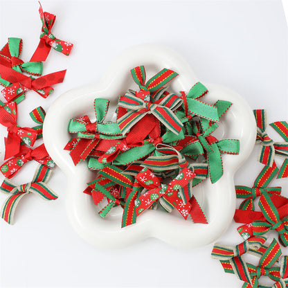 Christmas Mini Satin Ribbon Bows