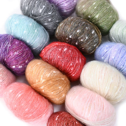 140g Winter Cozy Mohair-Style Yarn Set