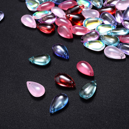 Mixed Water Drop Glass Beads