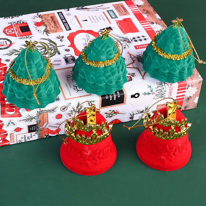 Christmas Tree & Gold Character Jewelry Box