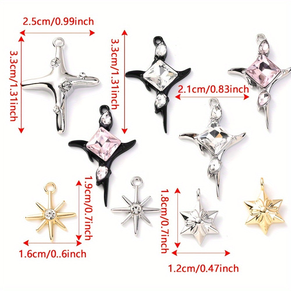 Ramadan Rhinestone Alloy Pendants