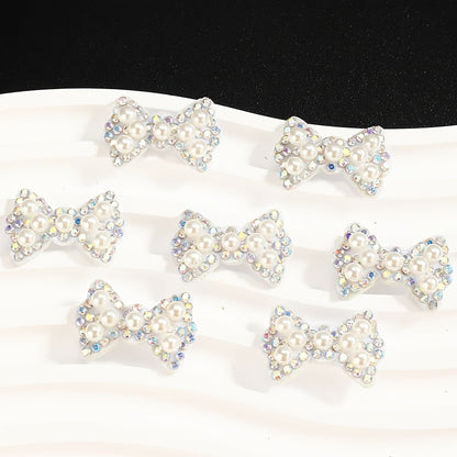 Rhinestone Bow Patches