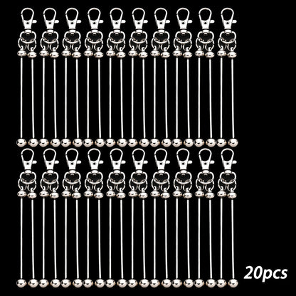 Double Blank Bar Beadable Keychain Set