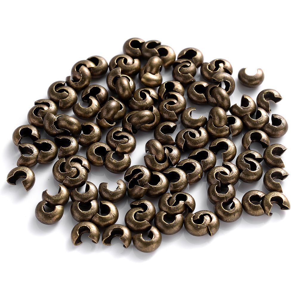 Copper Round Crimp Covers