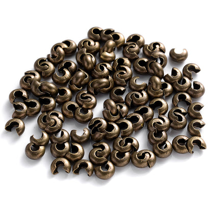 Copper Round Crimp Covers