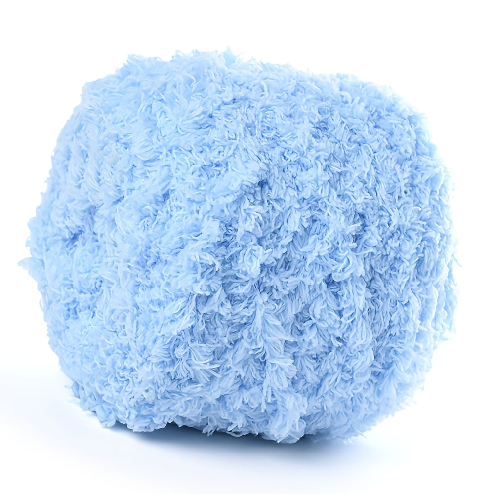 1 Roll 70m 6mm Super Soft Fluffy Plush Yarn