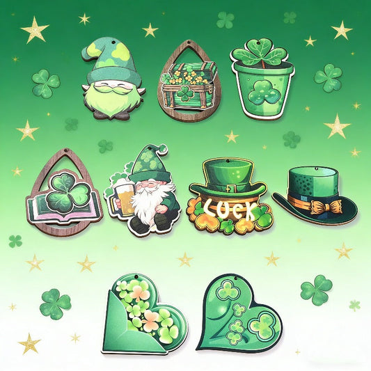 Green Shamrock Lucky Charms