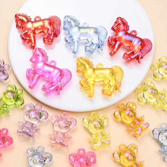 Colorful Animal Pendant Charms