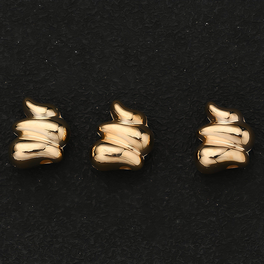 30/50PCS 14×11mm CCB Irregular Spacer Bead Set