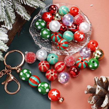 Mixed Pattern Acrylic Beads