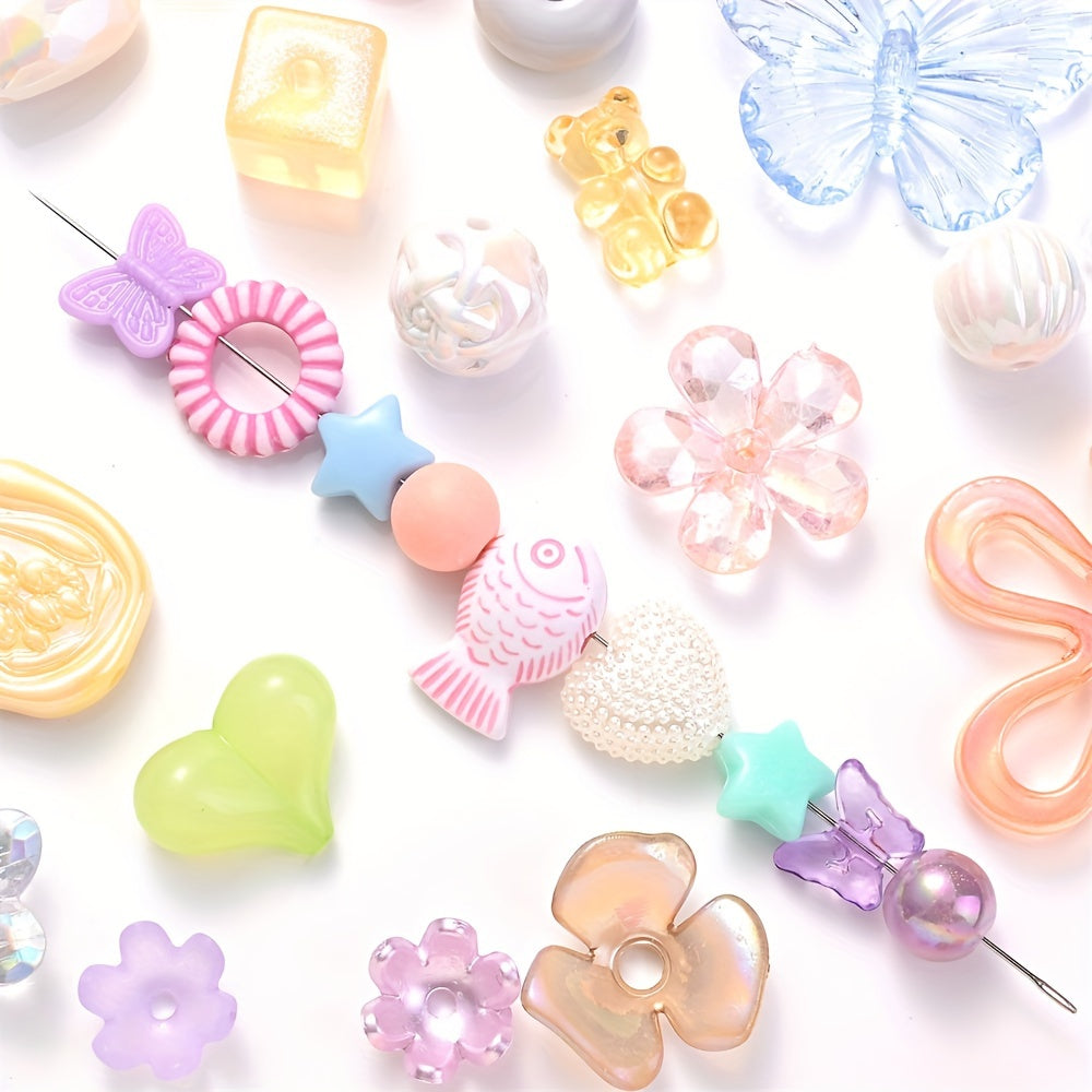 Irregular Acrylic Beads